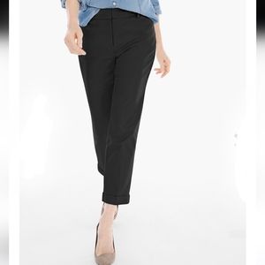 #29-So Slimming Serene Cuffed,black stretch crop trousers pants24 In cp CHICOS 1